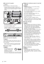 Preview for 6 page of Panasonic TX-50DXW804 Operating Instructions Manual