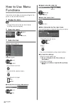 Preview for 22 page of Panasonic TX-50DXW804 Operating Instructions Manual