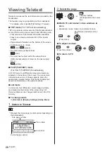 Preview for 28 page of Panasonic TX-50DXW804 Operating Instructions Manual