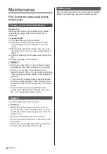 Preview for 36 page of Panasonic TX-50DXW804 Operating Instructions Manual