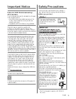 Preview for 3 page of Panasonic TX-50EX750B Operating Instructions Manual