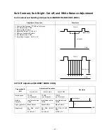 Предварительный просмотр 21 страницы Panasonic TX-51P100H L Service Manual