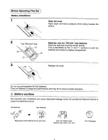 Предварительный просмотр 4 страницы Panasonic TX-51P22Z Operating Instructions Manual