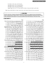 Предварительный просмотр 3 страницы Panasonic TX-51P950M Service Manual