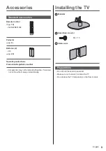 Preview for 9 page of Panasonic TX-551000B Operating Instructions Manual