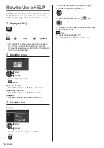 Preview for 22 page of Panasonic TX-55980E Operating Instructions Manual