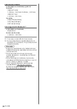 Preview for 82 page of Panasonic TX-55980E Operating Instructions Manual