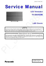 Panasonic TX-55AX630B Service Manual preview