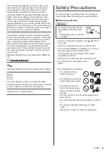 Предварительный просмотр 5 страницы Panasonic TX-55C1004 Operating Instructions Manual