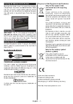 Предварительный просмотр 7 страницы Panasonic TX-55C320E Operating Instructions Manual