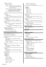 Preview for 22 page of Panasonic TX-55CR850E Operating Instructions Manual