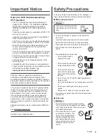 Preview for 3 page of Panasonic TX-55CS630E Operating Instructions Manual