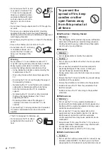 Preview for 4 page of Panasonic TX-55DSU501 Operating Instructions Manual