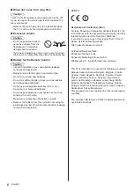 Preview for 6 page of Panasonic TX-55DXW654 Operating Instructions Manual