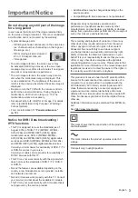 Предварительный просмотр 3 страницы Panasonic TX-55EZ950E Operating Instructions Manual