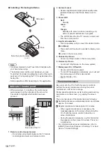 Preview for 18 page of Panasonic TX-55EZ952B Operating Instructions Manual