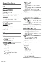 Предварительный просмотр 26 страницы Panasonic TX-55FZ800E Operating Instructions Manual