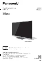 Panasonic TX-55FZW835 Operating Instructions Manual предпросмотр