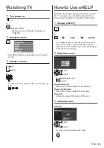 Предварительный просмотр 23 страницы Panasonic TX-55FZW835 Operating Instructions Manual