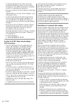 Preview for 4 page of Panasonic TX-55GZ2000E Operating Instructions Manual