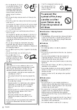 Preview for 6 page of Panasonic TX-55GZ2000E Operating Instructions Manual