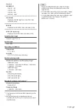 Preview for 27 page of Panasonic TX-55GZ2000E Operating Instructions Manual