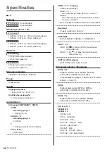 Предварительный просмотр 54 страницы Panasonic TX-55GZ2000E Operating Instructions Manual