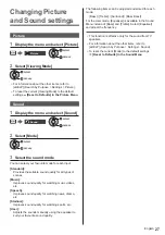 Предварительный просмотр 27 страницы Panasonic TX-55GZC1004 Operating Instructions Manual