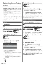 Предварительный просмотр 28 страницы Panasonic TX-55GZC1004 Operating Instructions Manual