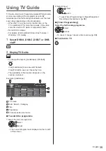 Предварительный просмотр 35 страницы Panasonic TX-55GZC1004 Operating Instructions Manual