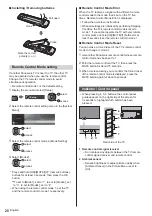 Предварительный просмотр 20 страницы Panasonic TX-55HZ1000E Operating Instructions Manual