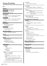 Предварительный просмотр 54 страницы Panasonic TX-55HZ1000E Operating Instructions Manual