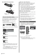 Preview for 20 page of Panasonic TX-55HZW984 Operating Instructions Manual