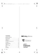 Preview for 2 page of Panasonic TX-55LZ1000B Operating Instructions Manual