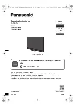 Panasonic TX-55MZ1500E Operating Instructions Manual preview