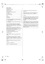 Preview for 2 page of Panasonic TX-55MZ1500E Operating Instructions Manual