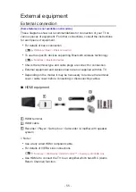 Preview for 55 page of Panasonic TX-58DX900E Ehelp