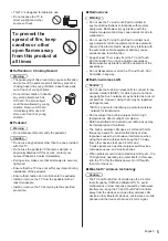 Предварительный просмотр 5 страницы Panasonic TX-58DX900E Operating Instructions Manual