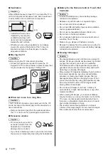 Preview for 6 page of Panasonic TX-58DX900E Operating Instructions Manual