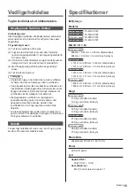 Preview for 41 page of Panasonic TX-65CXC725 Operating Instructions Manual