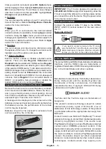 Предварительный просмотр 9 страницы Panasonic TX-65GX560B Operating Instructions Manual