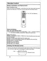 Preview for 8 page of Panasonic TX-6895Z Operating Instructions Manual