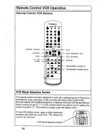 Preview for 14 page of Panasonic TX-6895Z Operating Instructions Manual