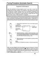 Preview for 19 page of Panasonic TX-6895Z Operating Instructions Manual