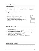 Preview for 29 page of Panasonic TX-68PS12A Operating Instructions Manual