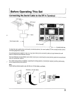 Preview for 3 page of Panasonic TX-68PS72Z Operating Instructions Manual