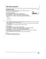 Preview for 37 page of Panasonic TX-68PS72Z Operating Instructions Manual