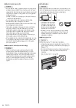 Preview for 8 page of Panasonic TX-75JX940B Operating Instructions Manual