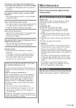 Preview for 25 page of Panasonic TX-75JX940B Operating Instructions Manual