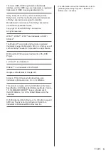 Preview for 3 page of Panasonic TX-75JX940E Operating Instructions Manual